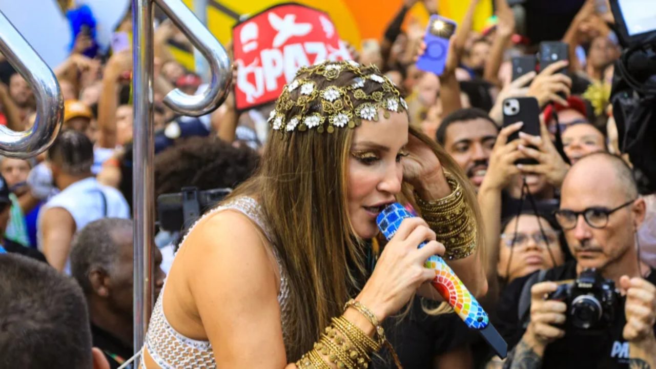 Foto de Claudia Leitte no Carnaval