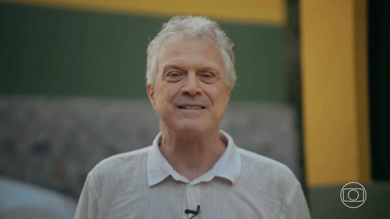 Foto do apresentador Pedro Bial, da GloboNews