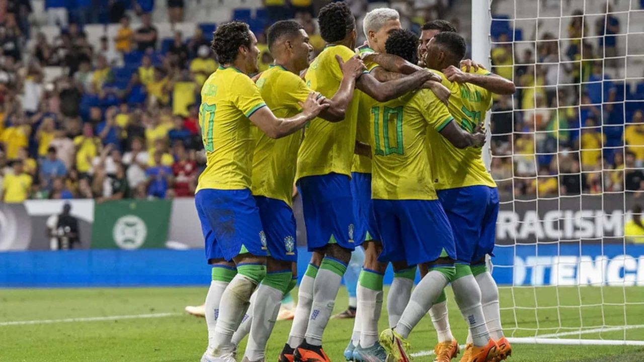 Foto da seleção brasileira