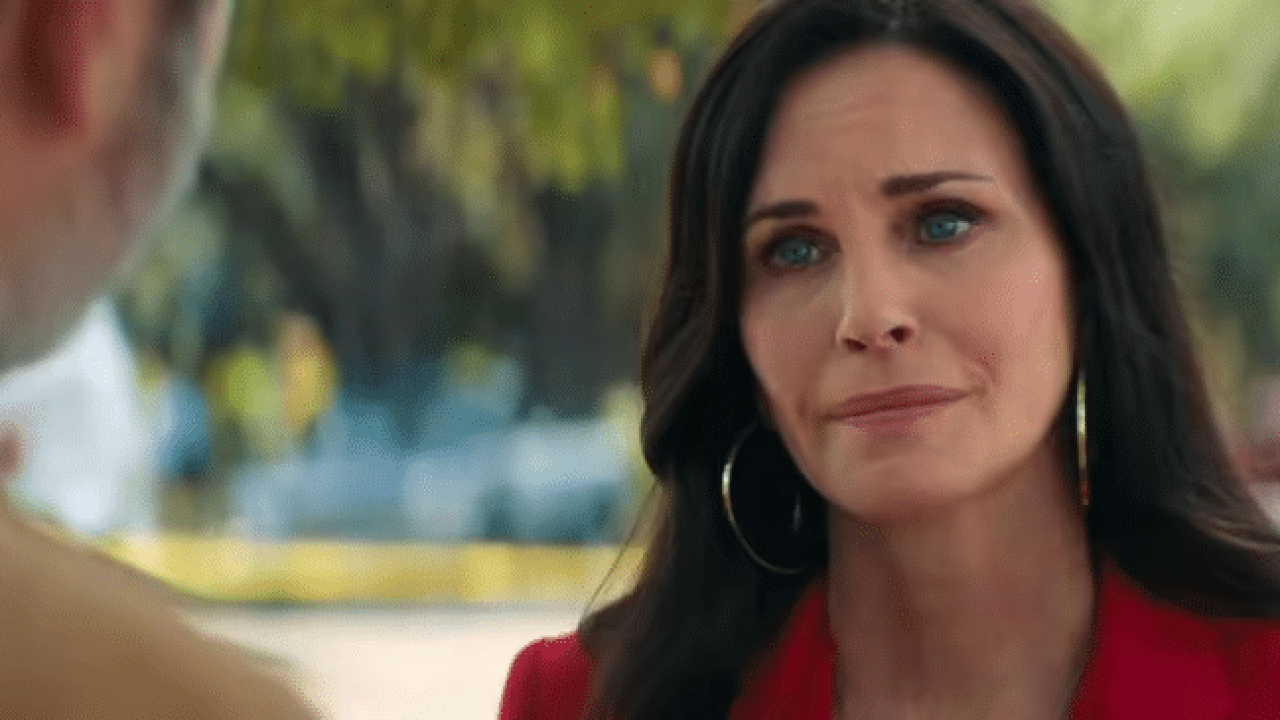 Foto de Courteney Cox no filme Pânico