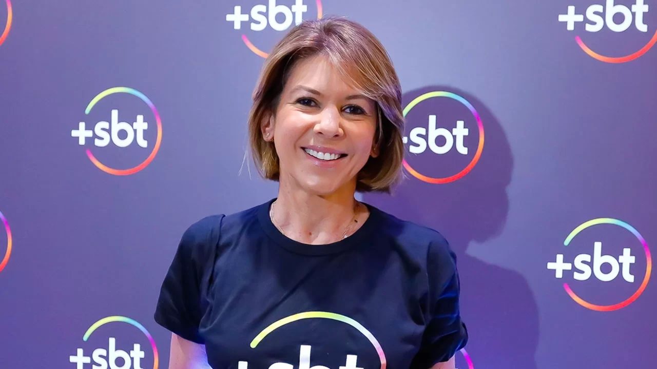 Foto de Daniela Beyruti, filha de Silvio Santos e diretora do SBT