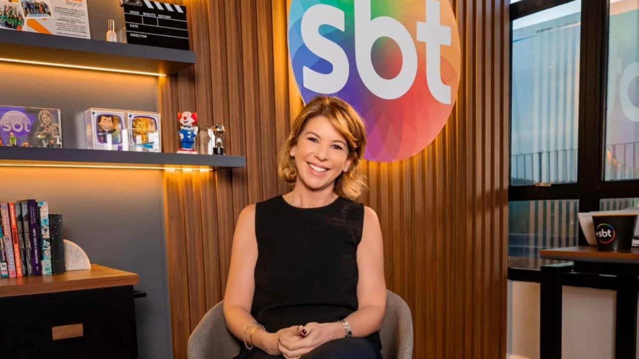 Foto de Daniela Beyruti no SBT