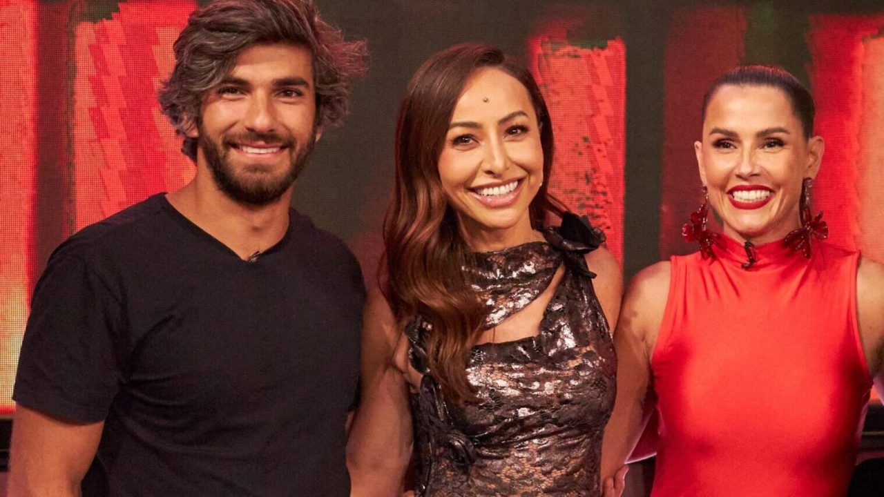 Foto de Hugo Moura, Sabrina Sato e Deborah Secco