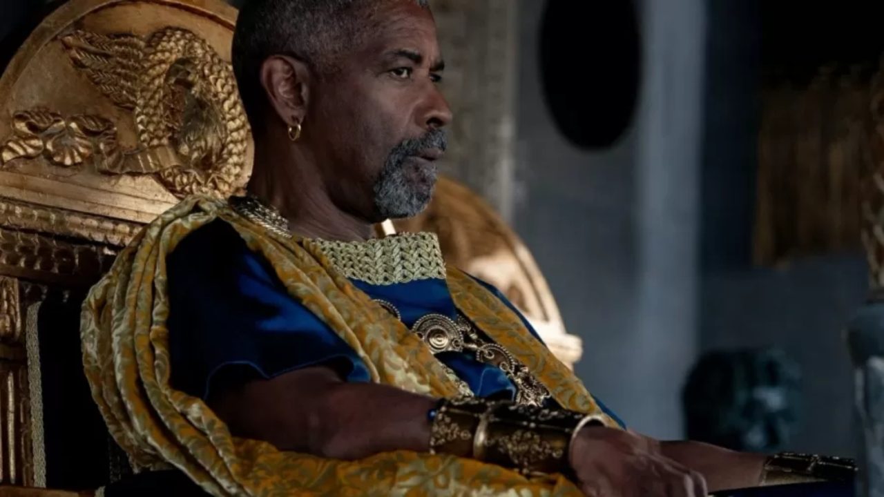 Foto de Denzel Washington em Gladiador 2