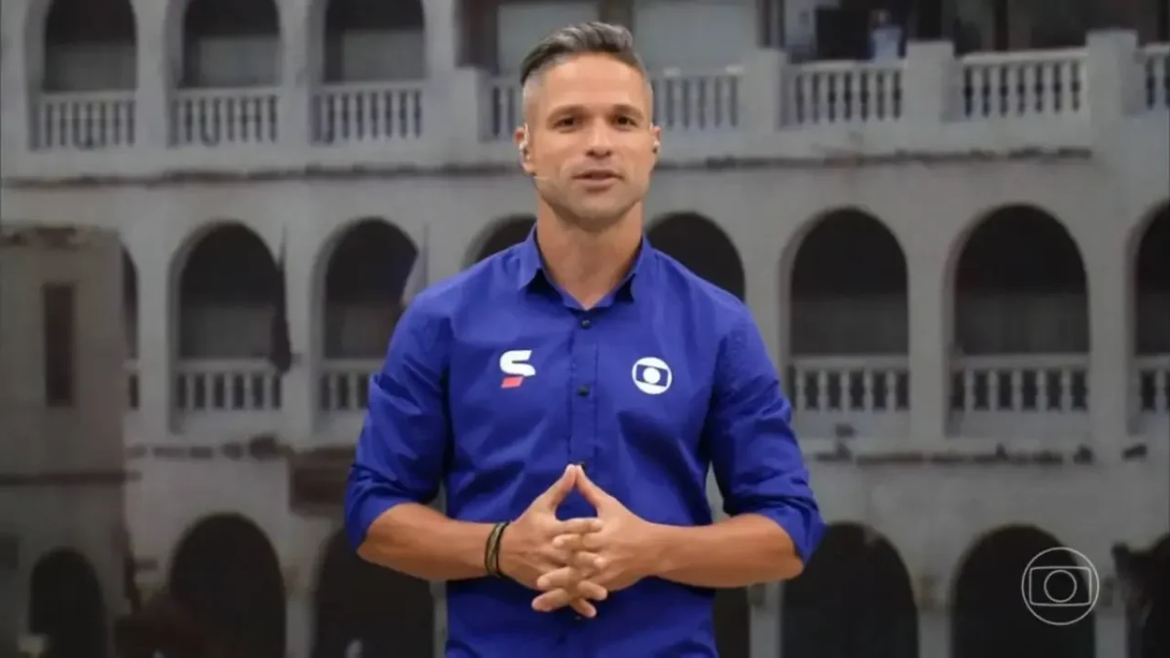 Foto Diego Ribas na Globo