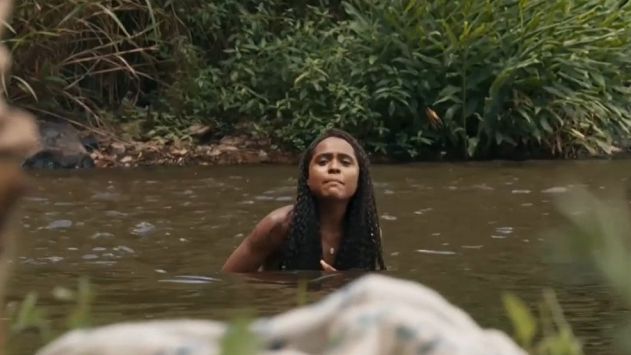 Foto de Duda Santos, a Maria Santa, em Renascer