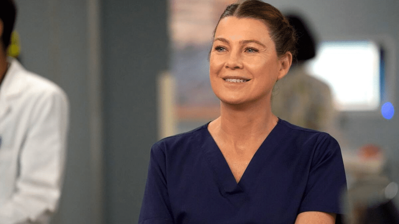 Foto da atriz Ellen Pompeo