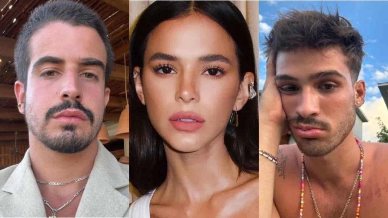 Foto de Enzo Celulari, Bruna Marquezine e João Guilheme