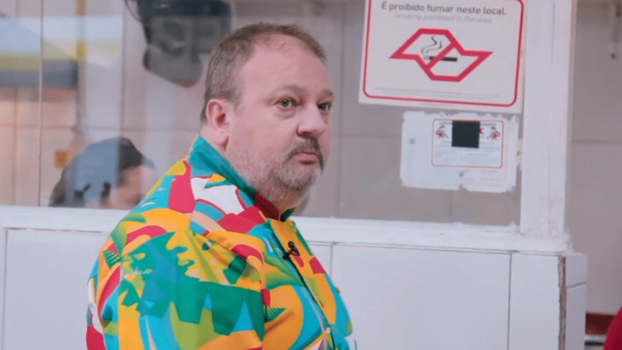 Imagem de Erick Jacquin em episódio de Pesadelo na Cozinha.