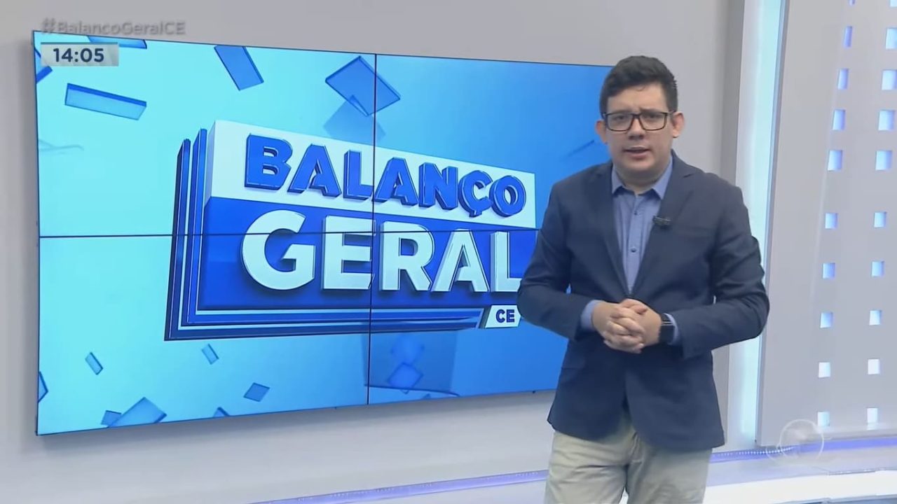 Erlan Bastos continuará na Record por pelo menos mais três anos (foto: Reprodução/TV Cidade)