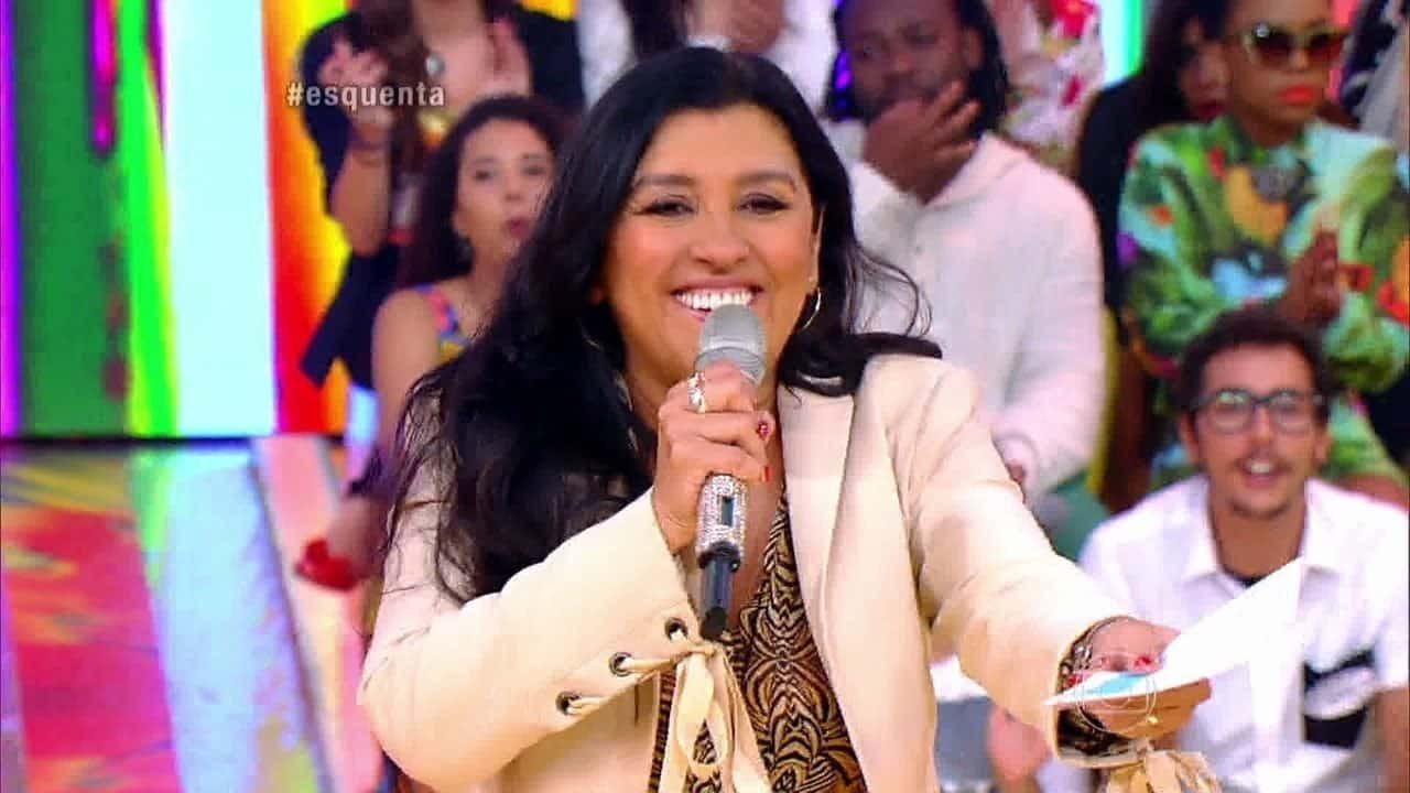 Foto de Regina Casé no Esquenta