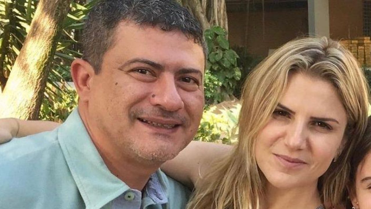 Tom Veiga, intérprete de Louro José, e Alessandra Veiga, segunda ex-mulher do ator (foto: Reprodução)