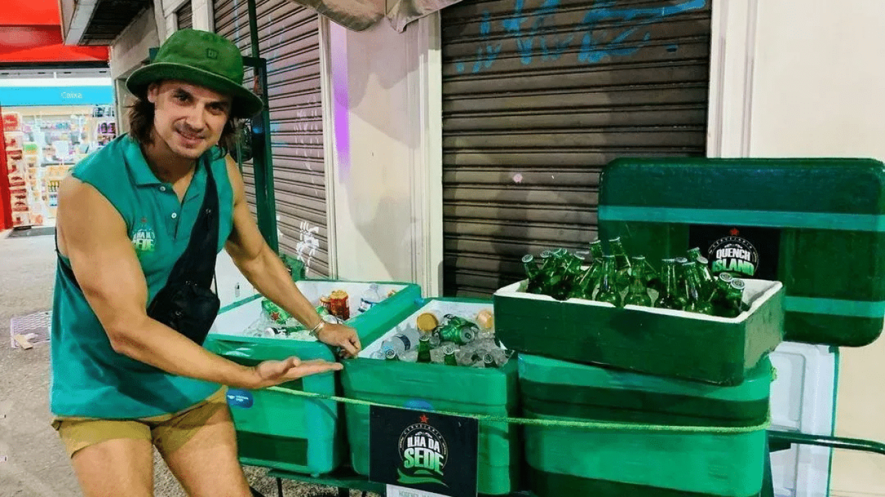 Foto de Daniel Erthal, ex-galã de novela da Globo