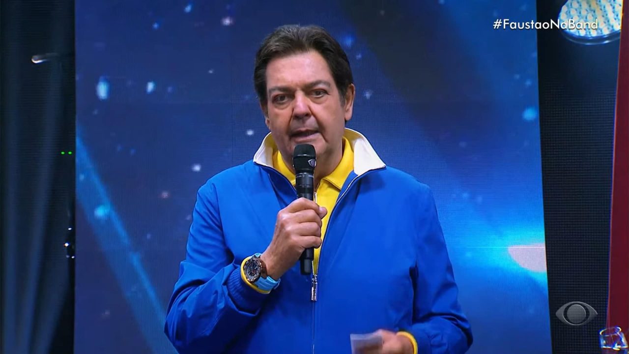 Foto do apresentador Faustão