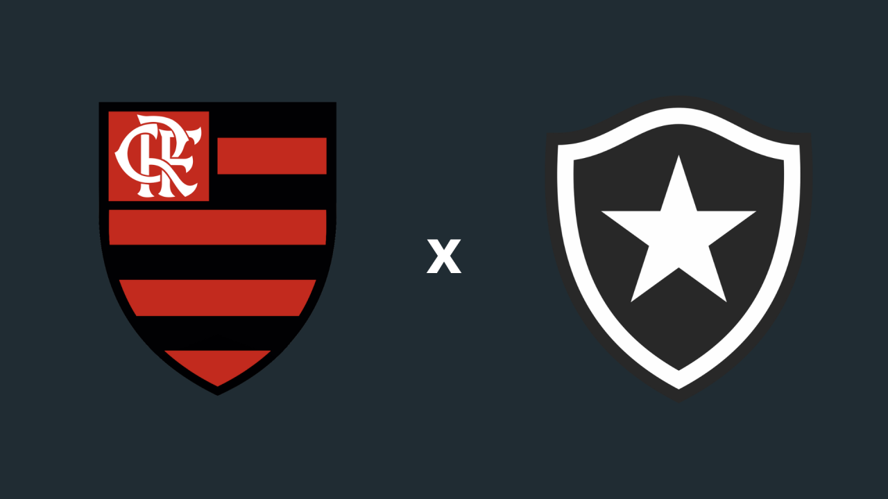 Foto do jogo entre Flamengo x Botafogo pelo Cariocão