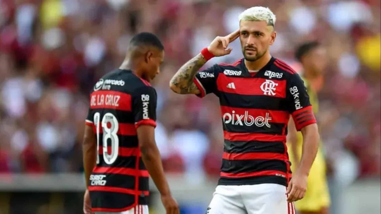 Foto de jogadores do Flamengo