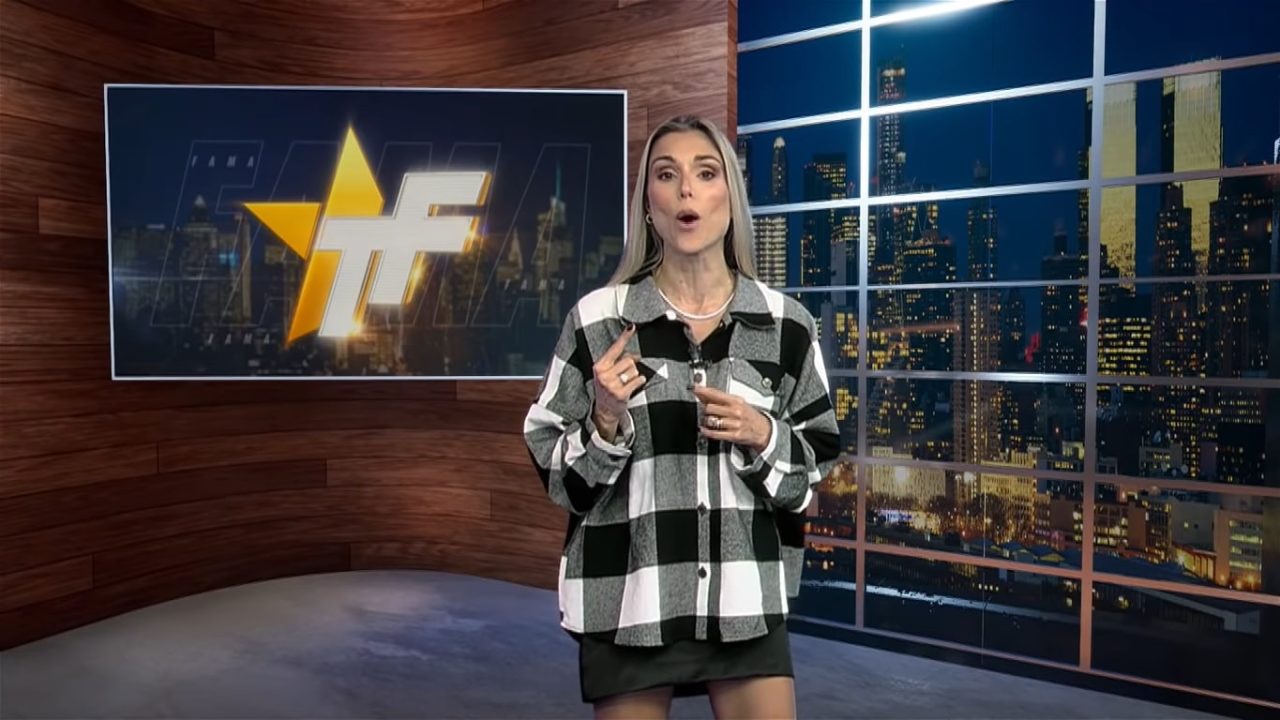 Flávia Viana é uma das atuais apresentadoras do TV Fama: fracasso de audiência (foto: Reprodução/RedeTV!)