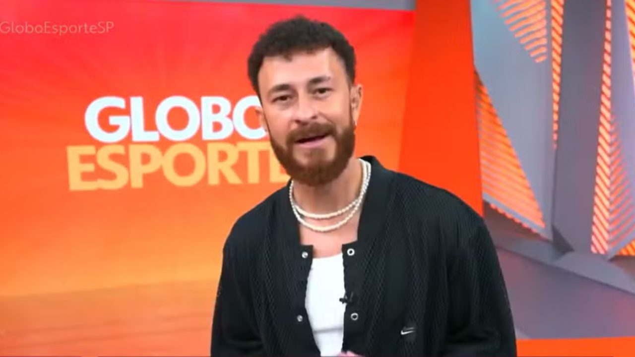 Foto de Fred Bruno no Globo Esporte