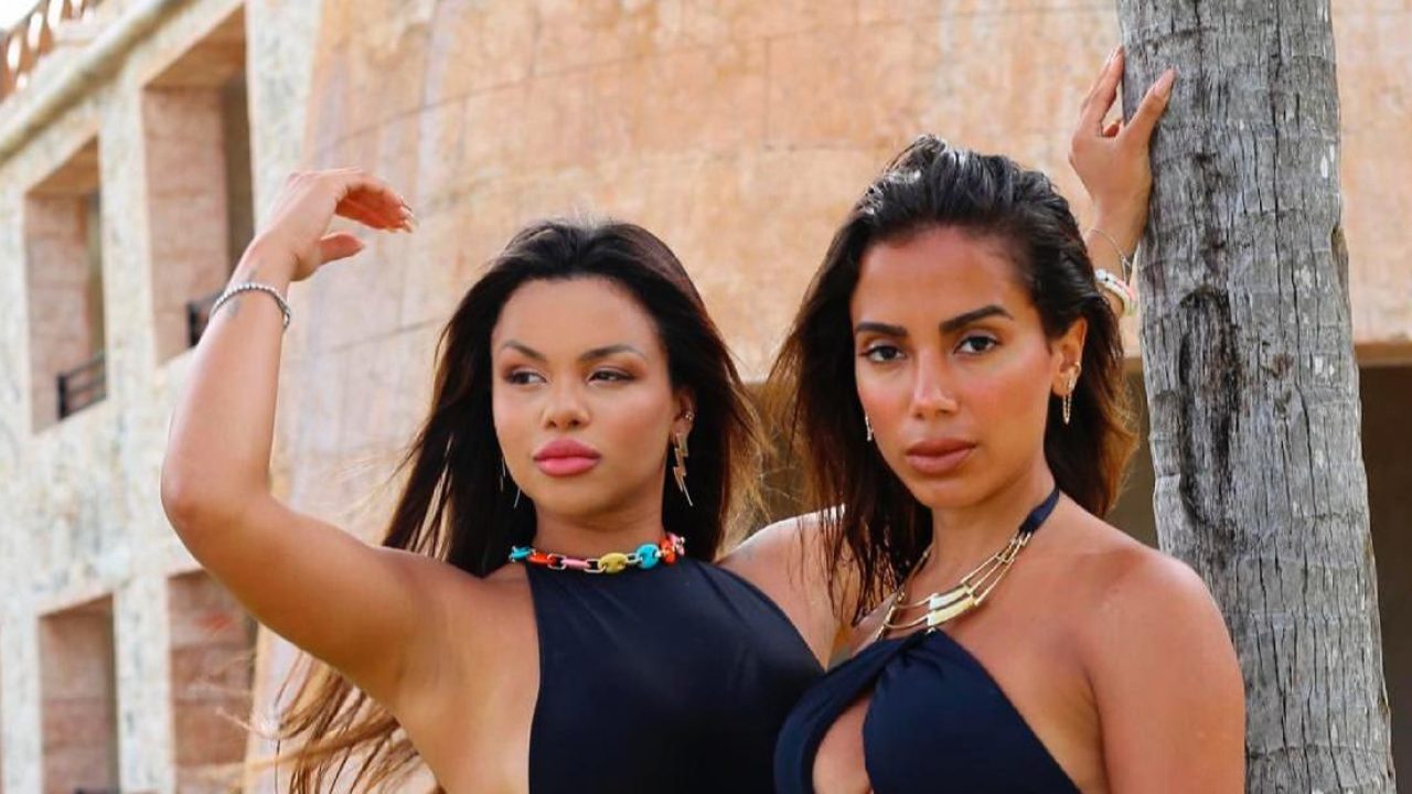 Gabily e Anitta combinaram de se encontrar em Porto Rico (foto: Reprodução)