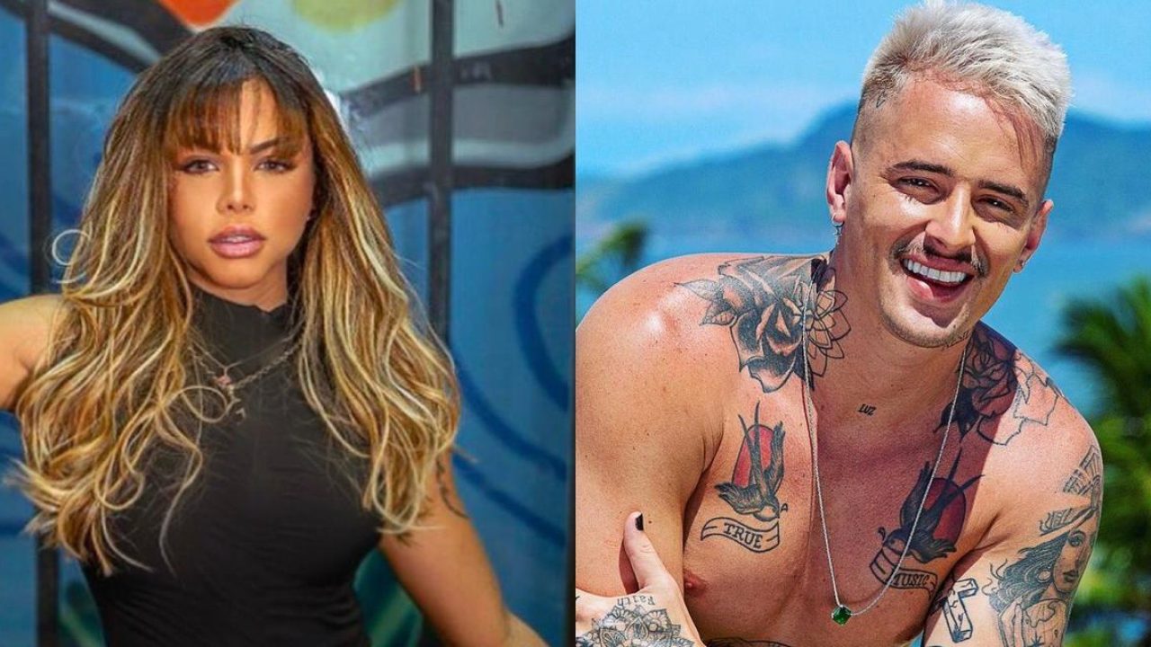 Treta entre Gabily e Caíque Gama no De Férias com o Ex: Celebs foi parar fora do reality (foto: Montagem/Redes Sociais)