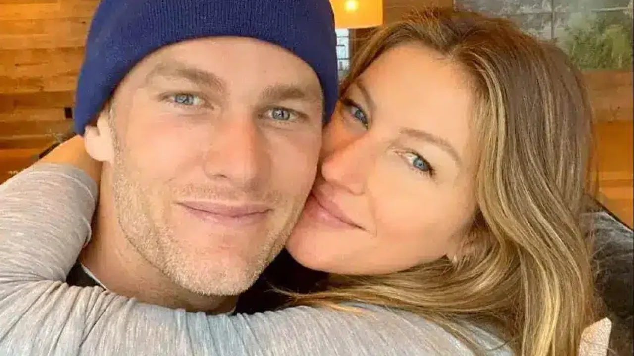 Foto de Gisele Bündchen e Tom Brady