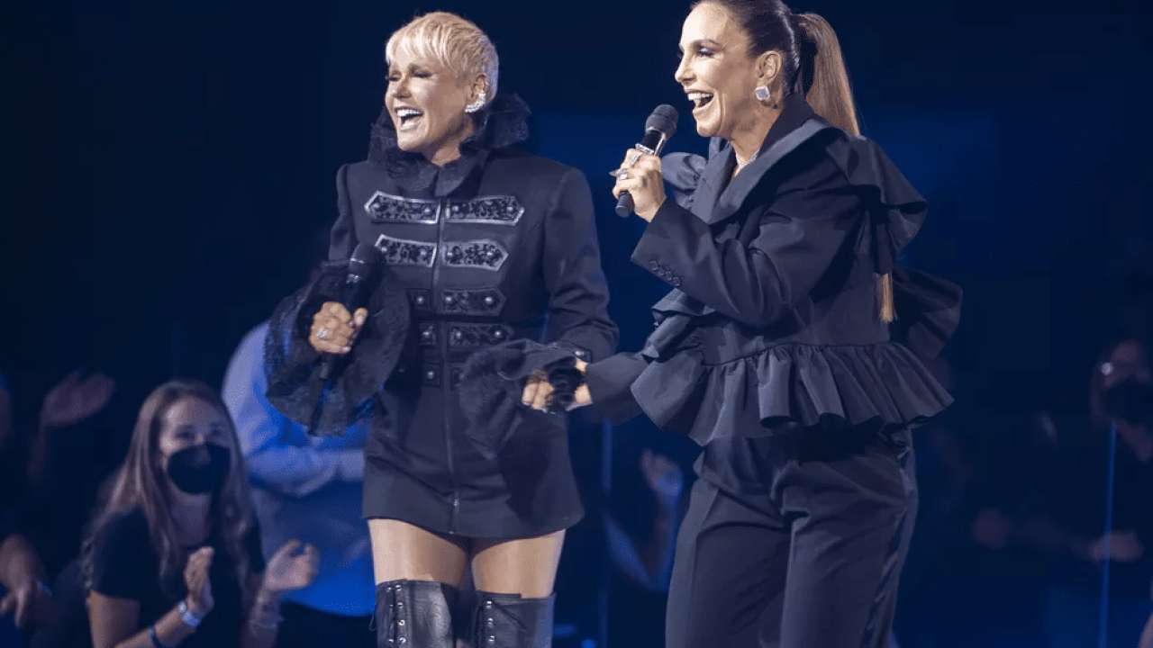 Foto de Xuxa Meneghel e Ivete Sangalo