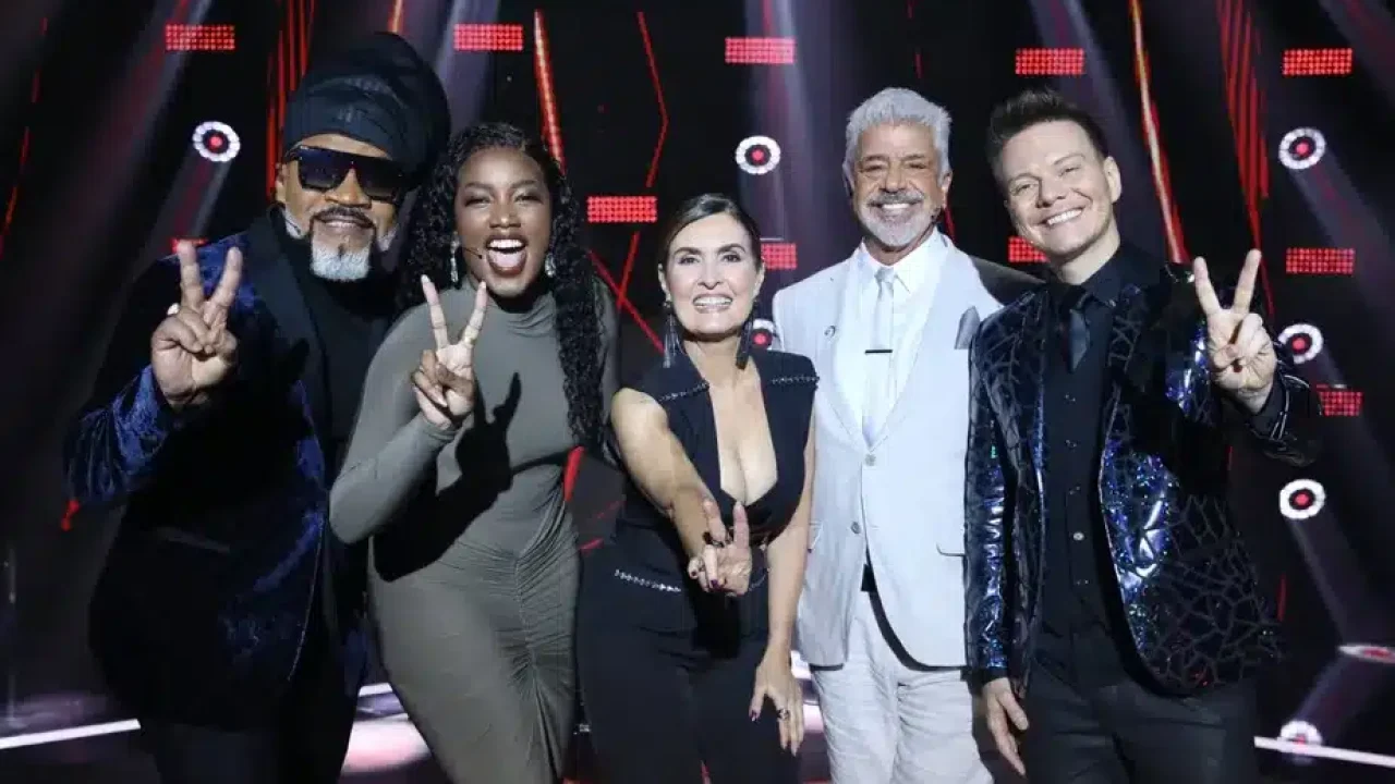 Foto de The Voice Brasil, na Globo