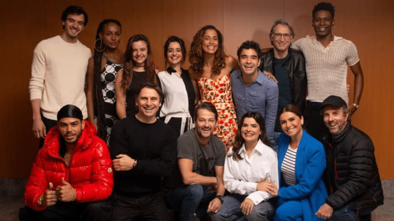 Foto de elenco de Beleza Fatal, novela brasileira da HBO Max