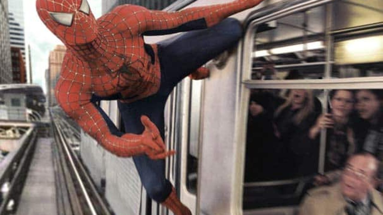 Cena do filme Homem-Aranha 2