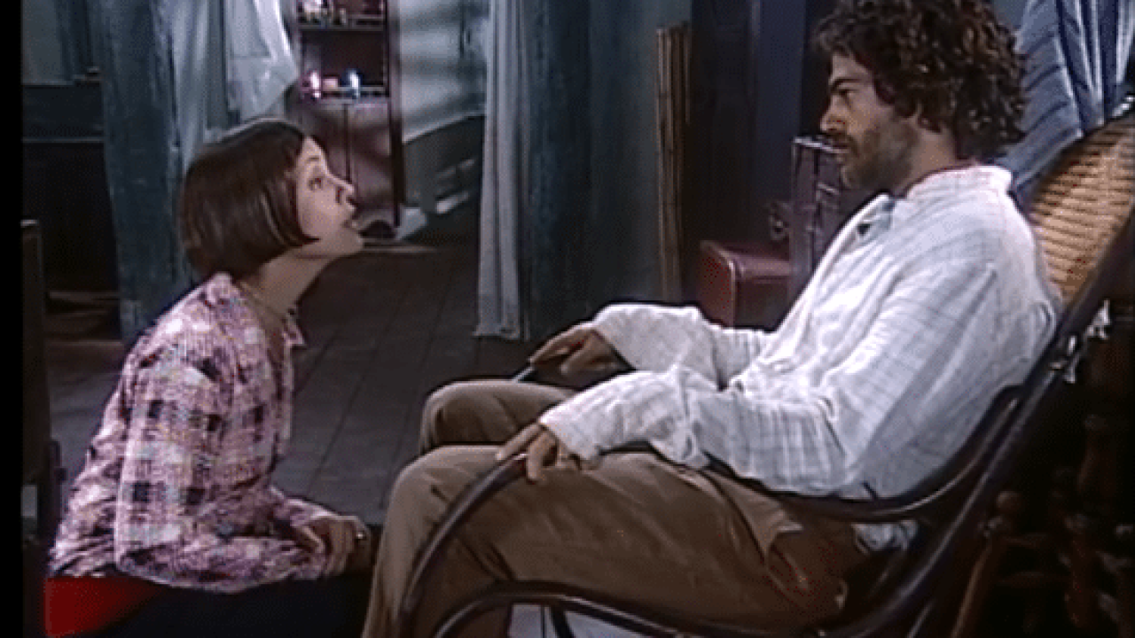 Catarina pergunta a Petruchio se ele não gosta mais dela em O Cravo e a Rosa