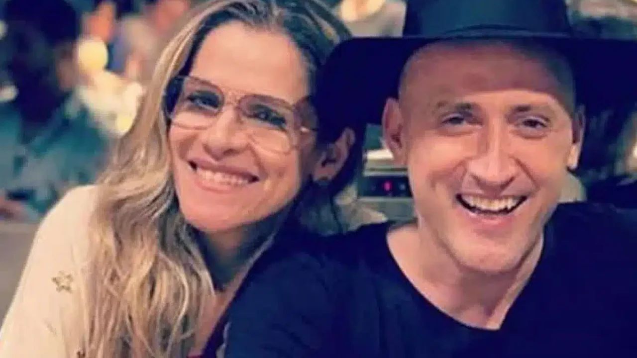 Foto de Ingrid Guimarães e Paulo Gustavo