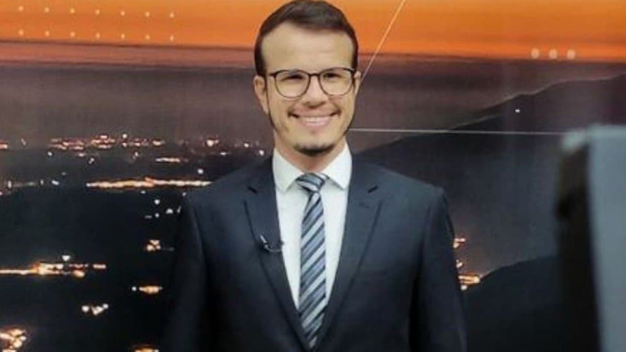 Rafael Silva trabalha na TV Alterosa, afiliada do SBT