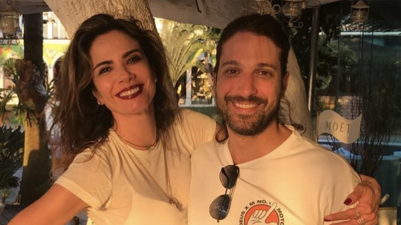 Foto de Luciana Gimenez e Marco Antônio Gimenez