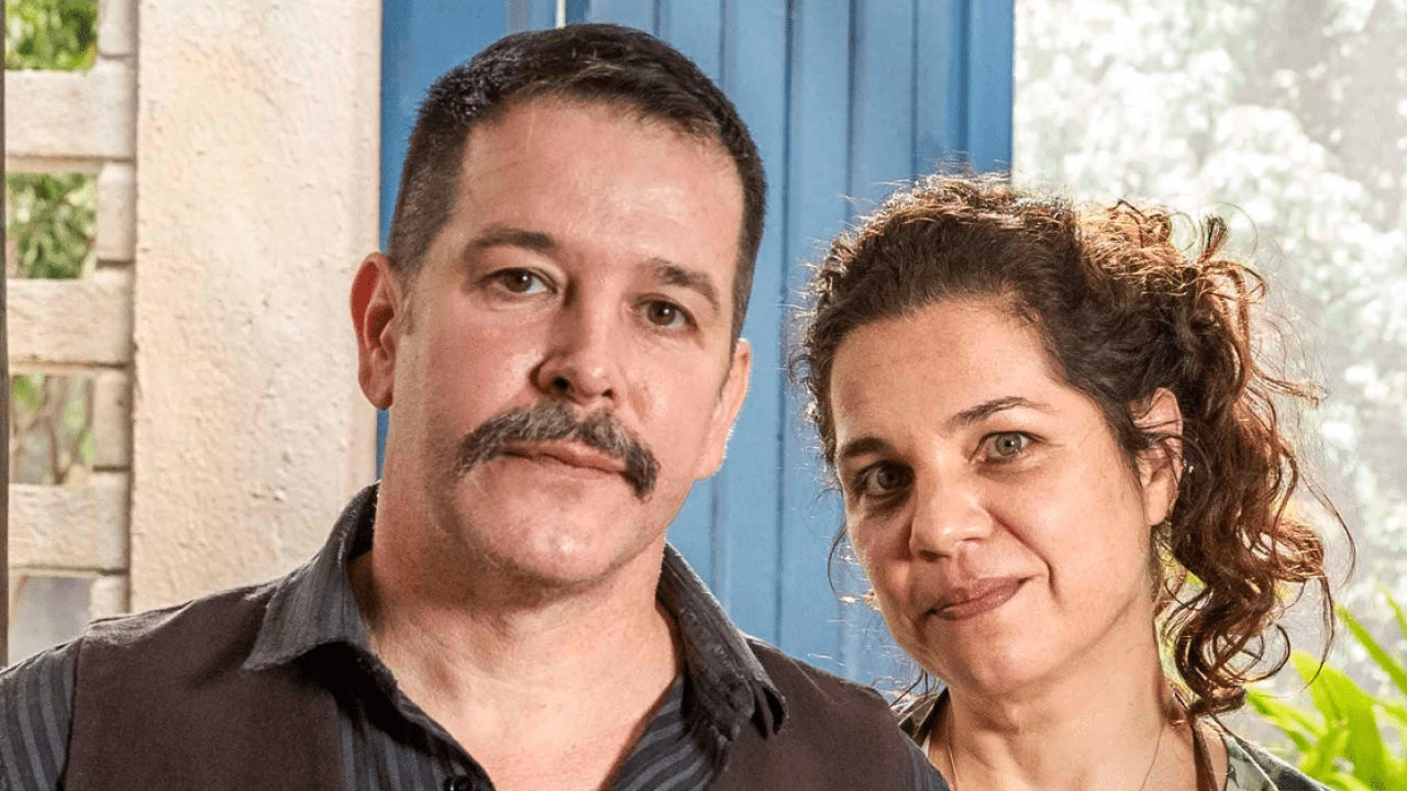 Foto de Isabel Teixeira e Murilo Benício