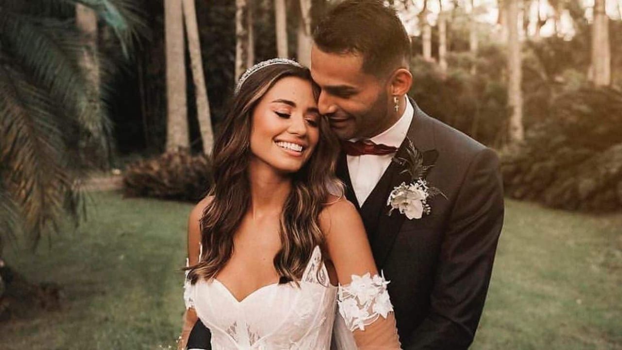 Isadora Pompeo e Thiago Maia protagonizaram um casamento relâmpago (foto: Reprodução)