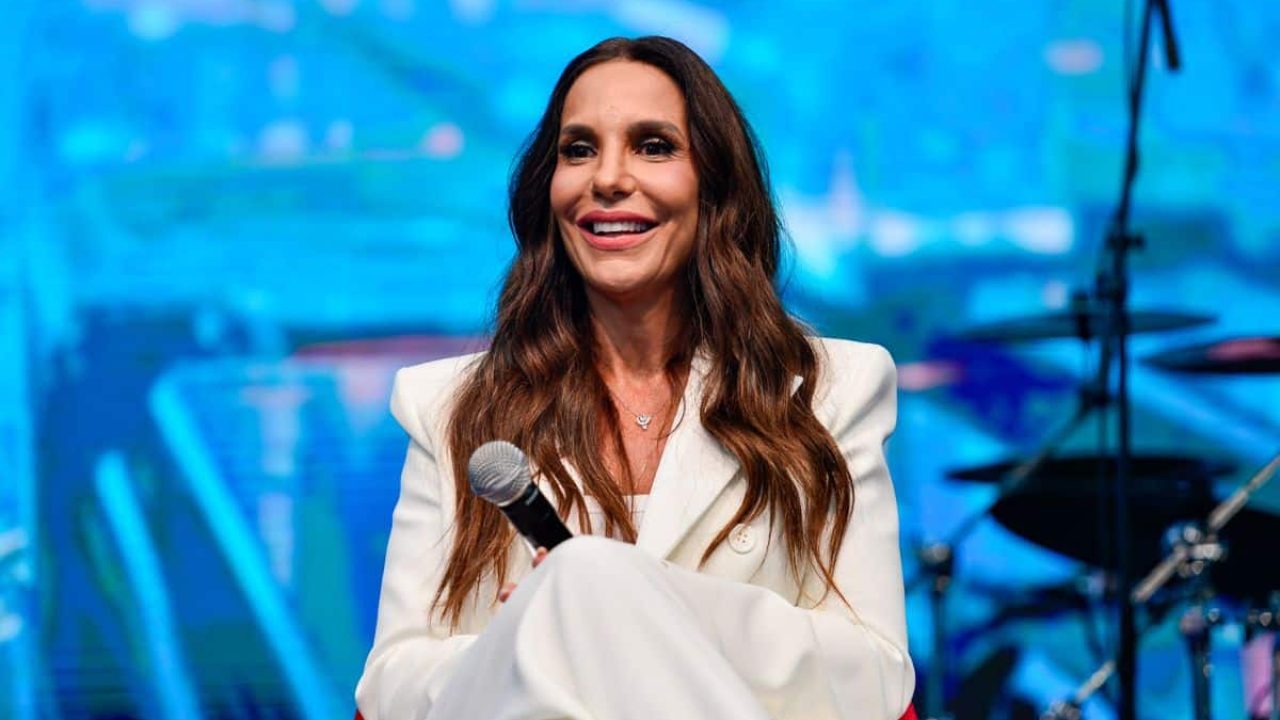 Foto da apresentadora Ivete Sangalo