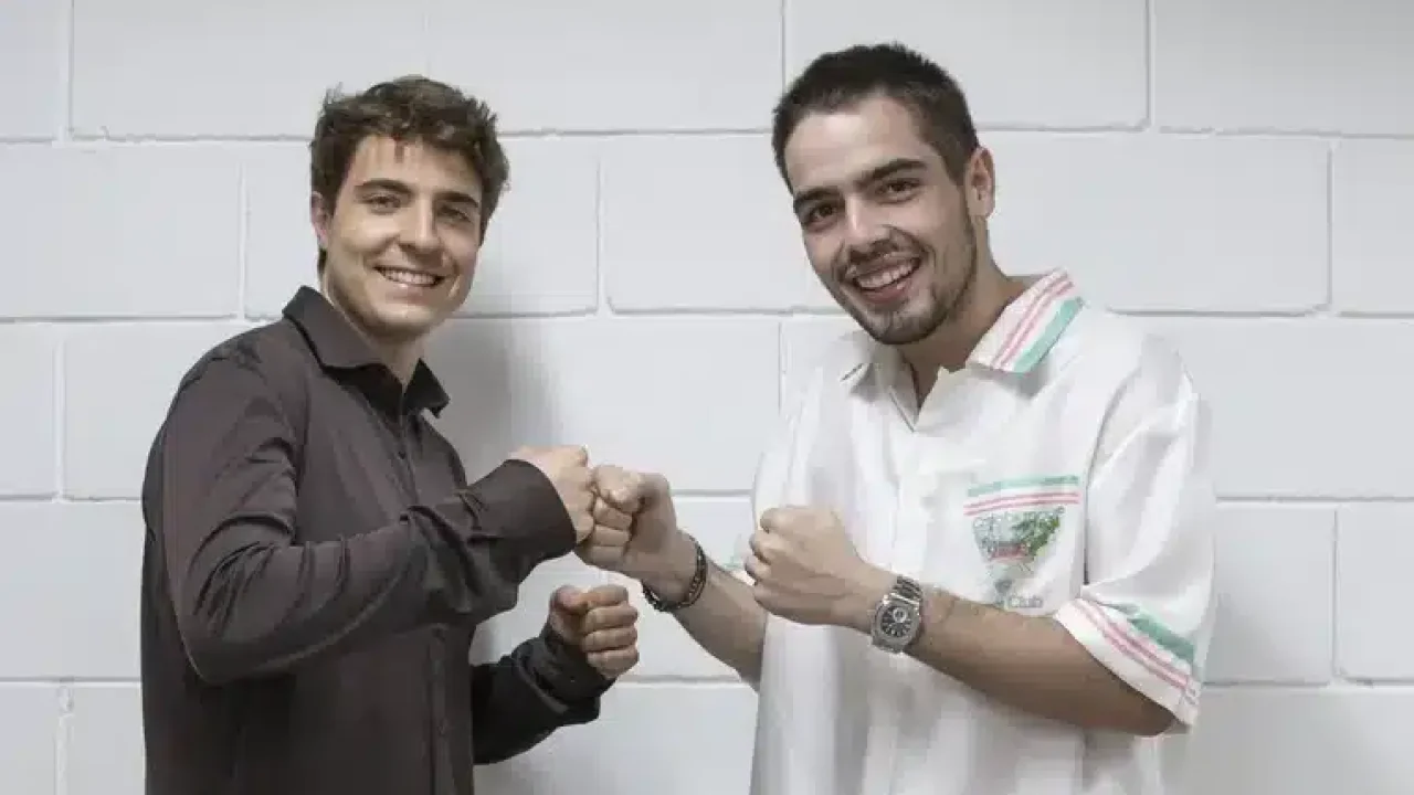 Foto João Augusto, filho Gugu Liberato, e João Guilherme