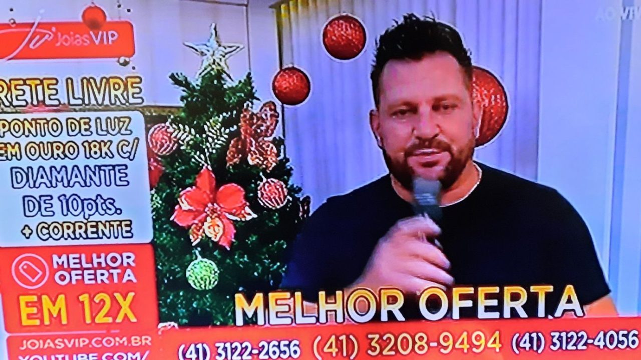 O jornalista João Gimenes trabalhou na TV do Ratinho