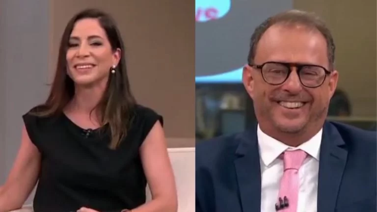 Montagem com Julia Duailibi e Octavio Guedes, apresentadores da GloboNews