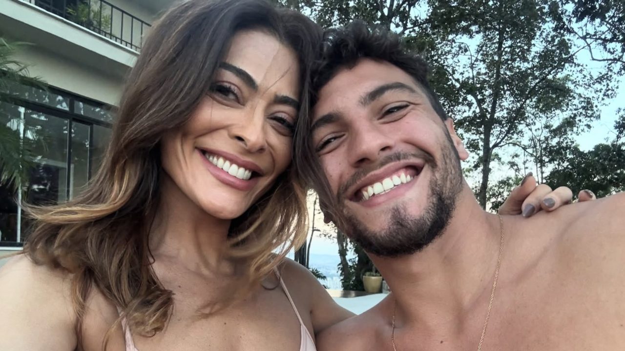 Foto de Juliana Paes e Henrique Barreira