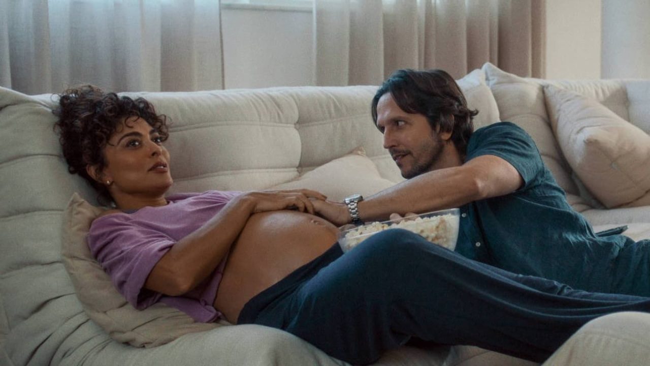 Foto de Juliana Paes e Vladimir Brichta em Pedaço de Mim, da Netflix