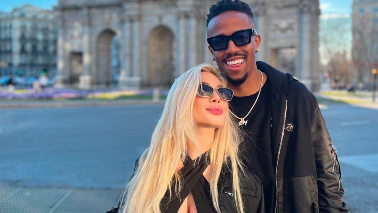 Foto de Karoline Lima e Éder Militão nas redes sociais