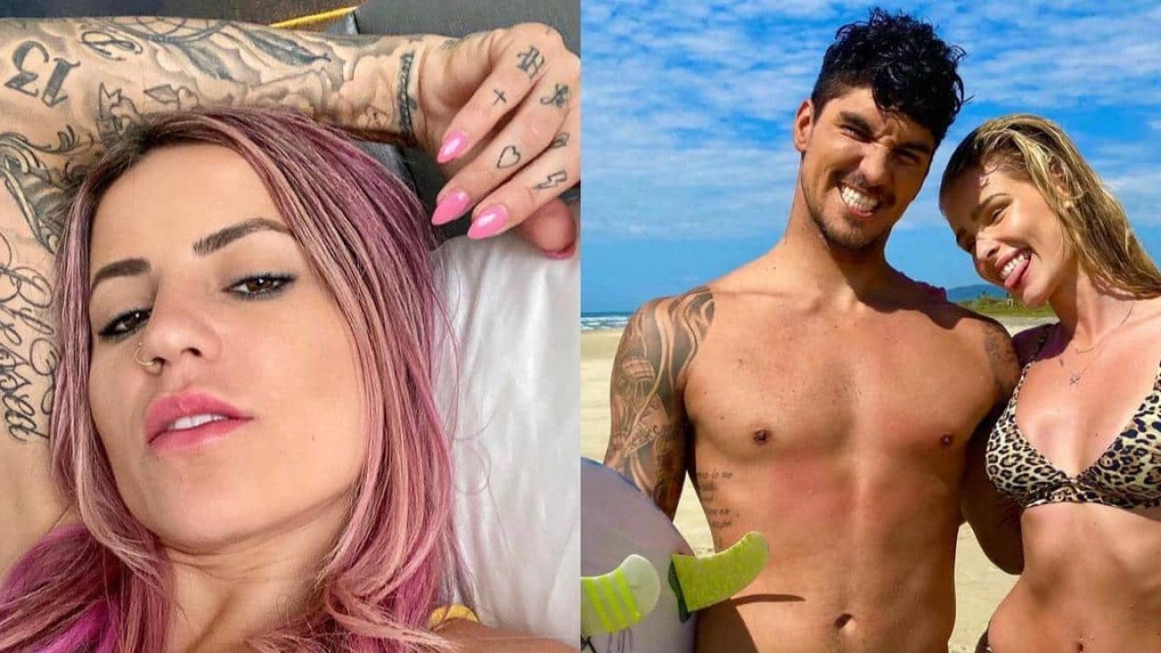 Muito antes de Yasmin Brunet, Gabriel Medina e Leticia Bufoni fizeram até tatuagens iguais (foto: Reprodução)