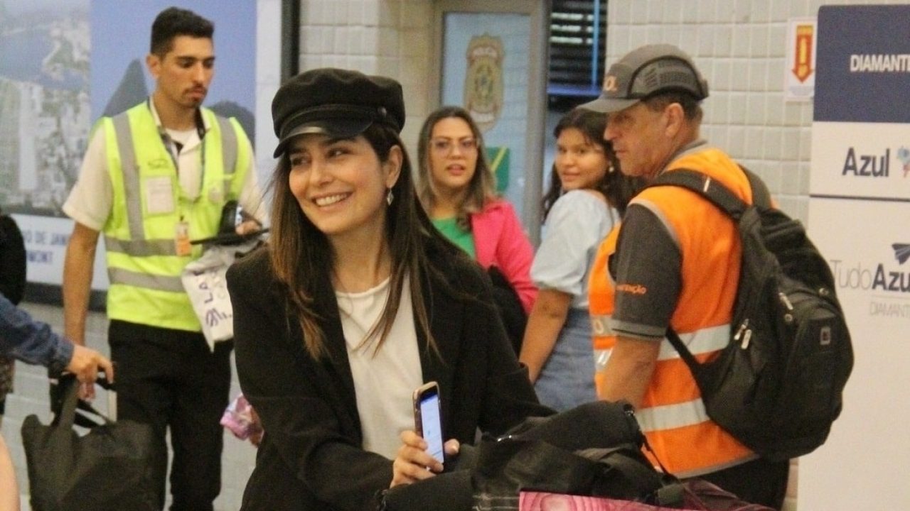 Foto Leticia Sabatella no Rio de Janeiro