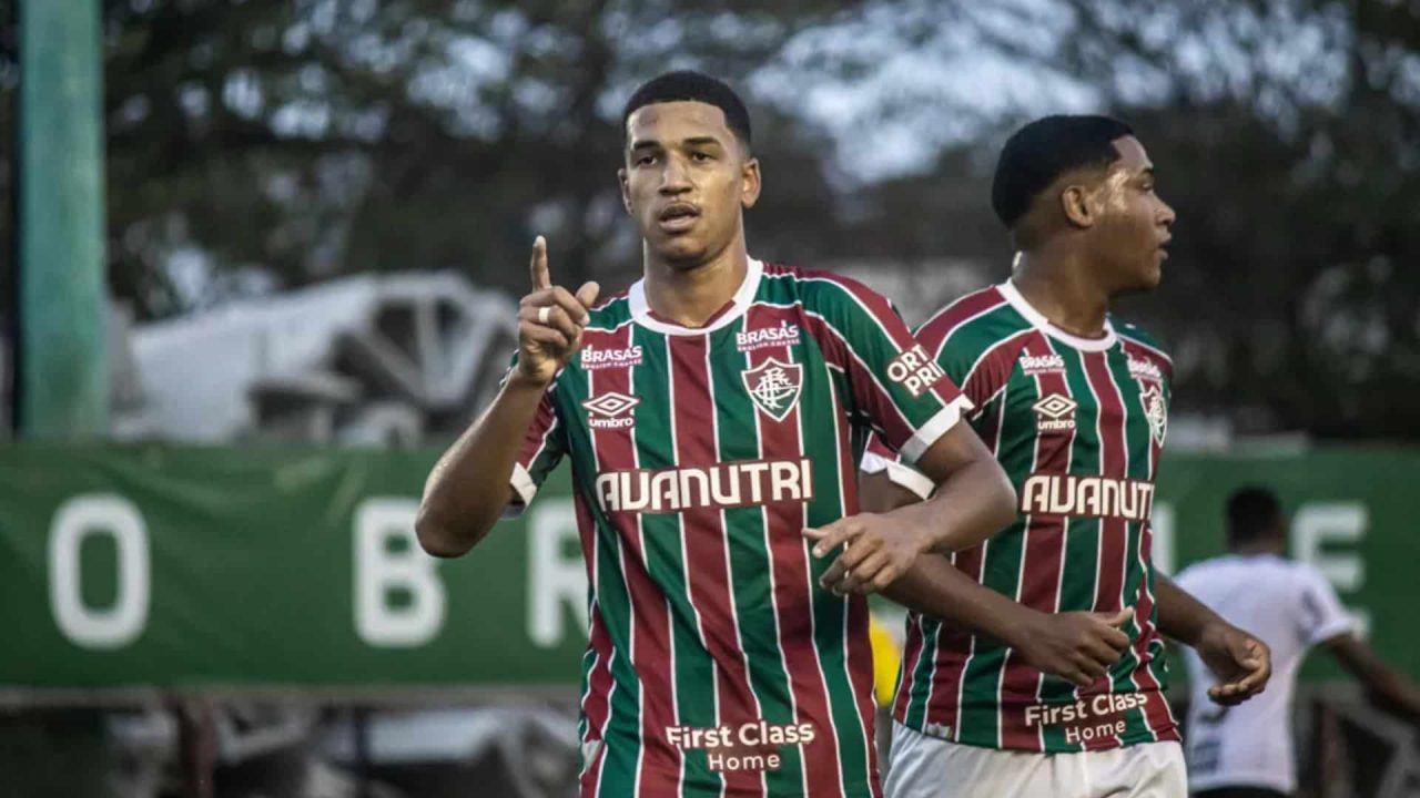 Foto de jogadores do Fluminense