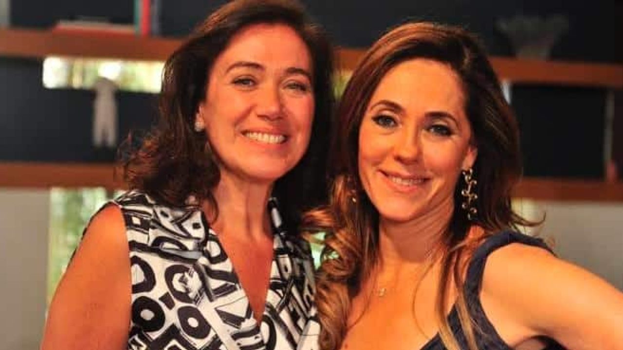 Lilia Cabral confundiu Christiane Torloni com o seu primo Nelson (foto: Reprodução)