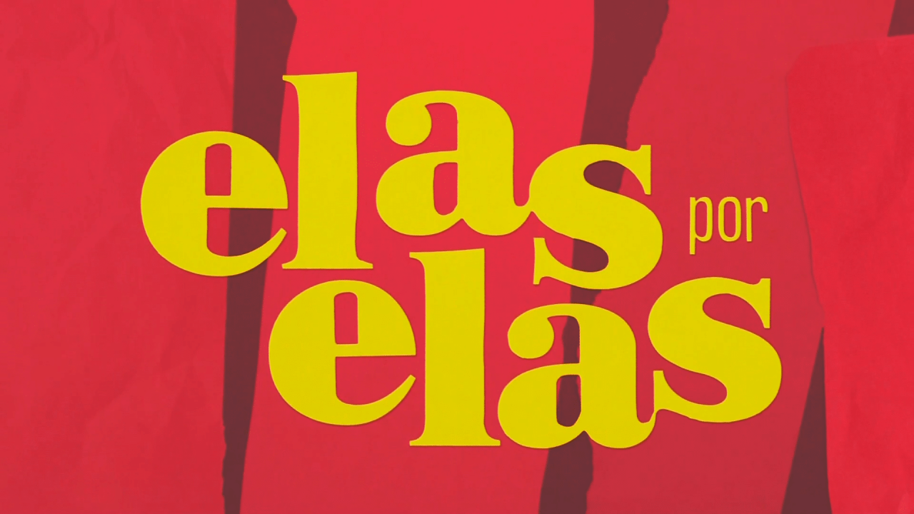 Logotipo da novela Elas por Elas