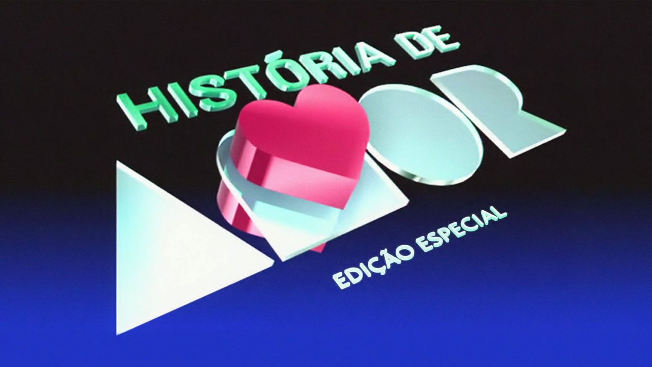 Logo da novela História de Amor, da Globo