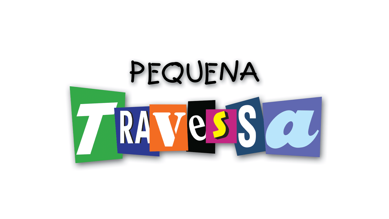 Imagem com logotipo da novela Pequena Travessa