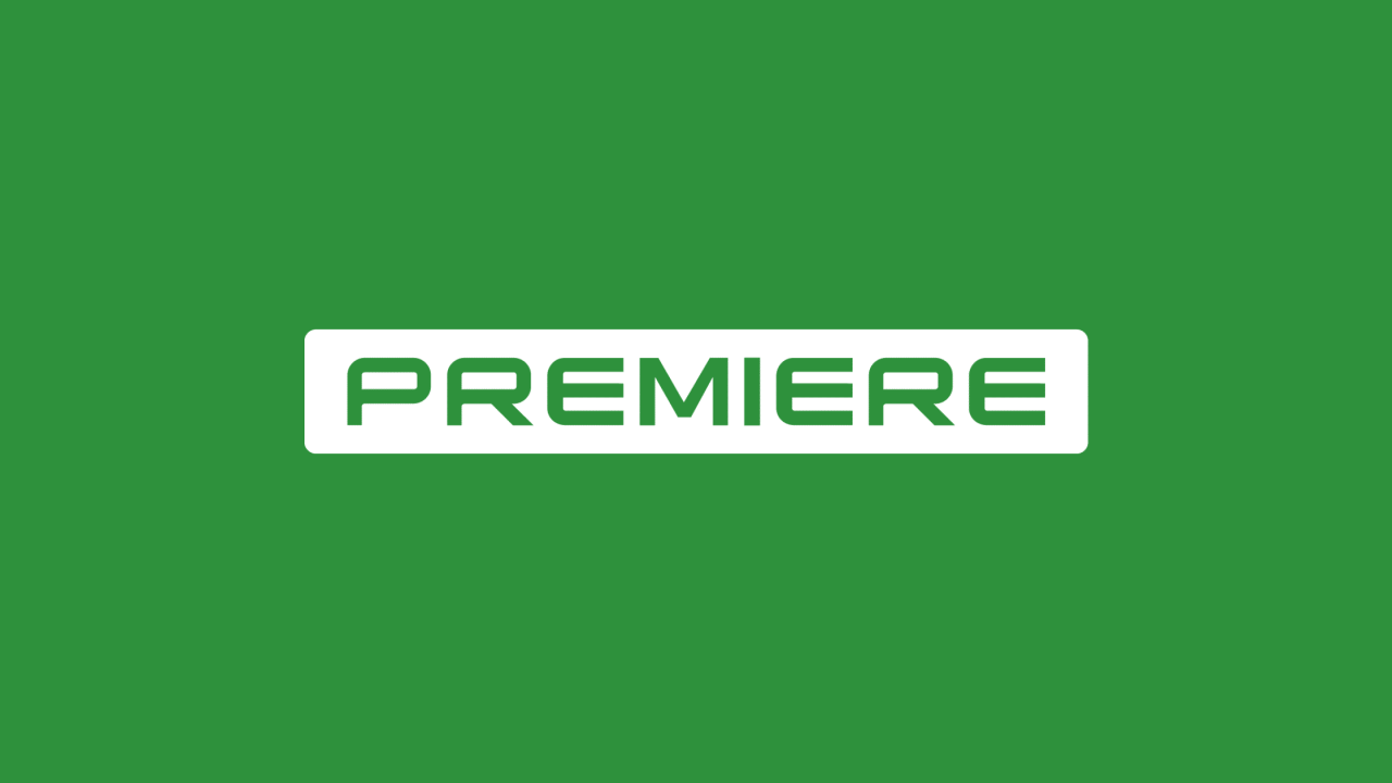 Imagem com logotipo do canal Premiere, que deixará de transmitir os jogos do Campeonato Paulista eem 2024